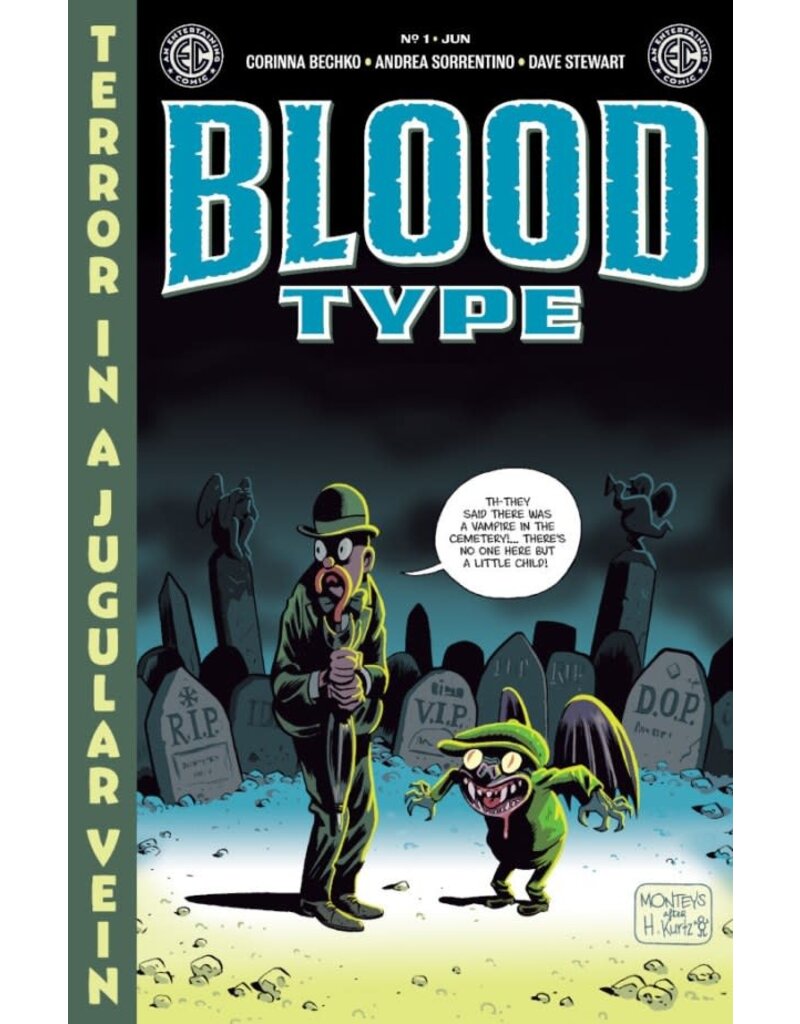 Blood Type #1  Cover D 1:10 Albert Monteys Variant