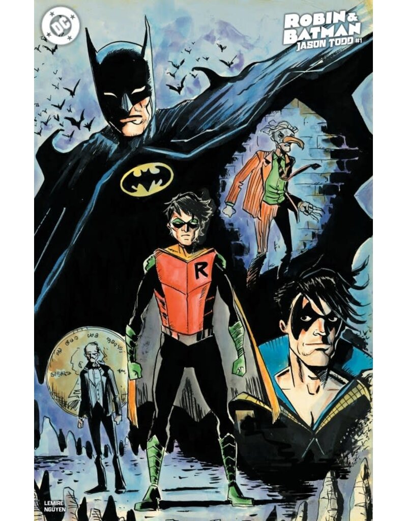 DC COMICS Robin & Batman: Jason Todd #1  Cover B Jeff Lemire Variant