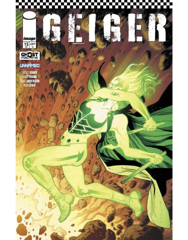 IMAGE COMICS Geiger #15  Cover B Bryan Hitch Wraparound Variant