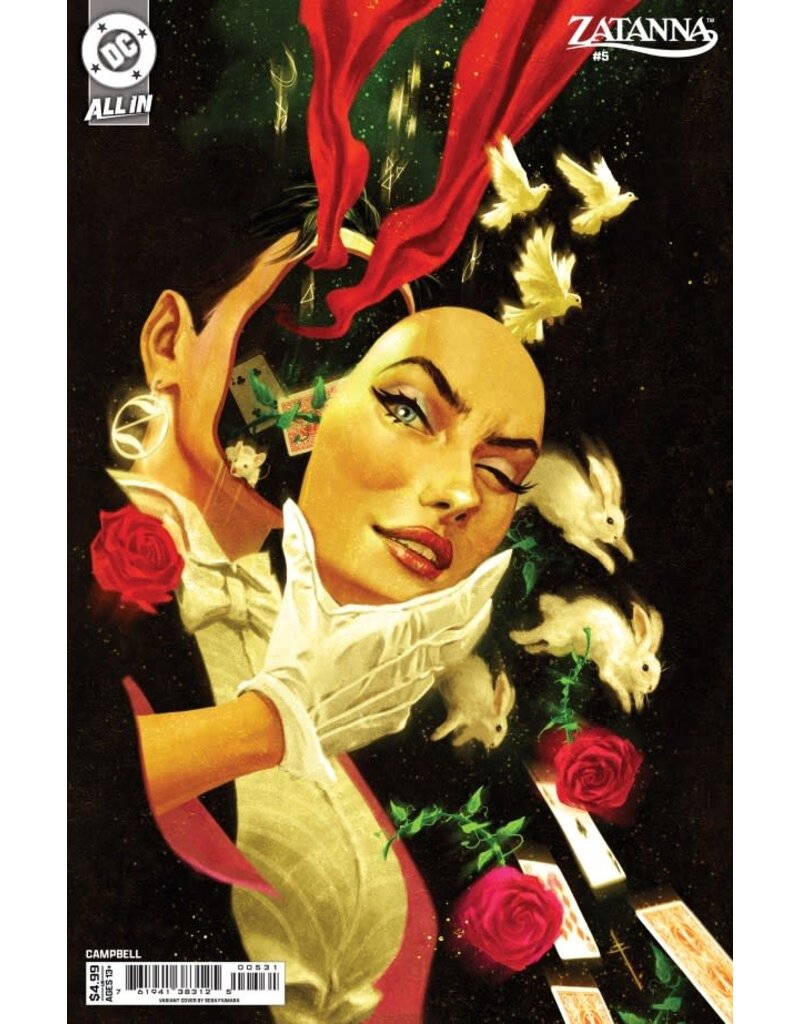 DC COMICS Zatanna #5  Cover C Sebastián Fiumara Variant