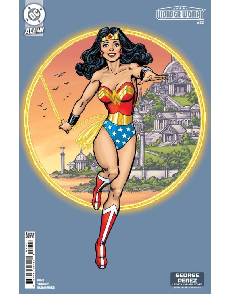DC COMICS Wonder Woman #22  Cover E George Pérez Legacy Variant