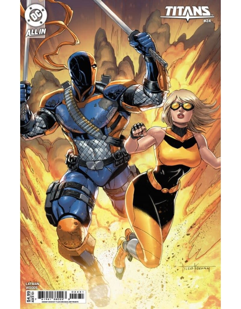 DC COMICS Titans #24  Cover C Tyler Kirkham Variant