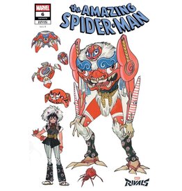 Marvel Comics The Amazing Spider-Man #6 Peach Momoko Marvel Rivals Variant