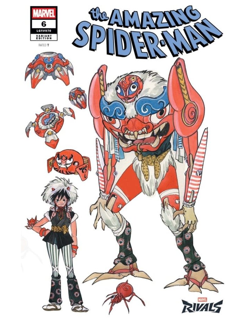Marvel Comics The Amazing Spider-Man #6 Peach Momoko Marvel Rivals Variant