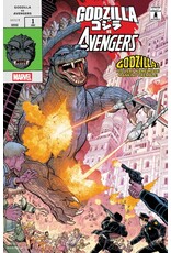 Marvel Comics Godzilla vs. Avengers #1  Nick Bradshaw Monster Homage Variant