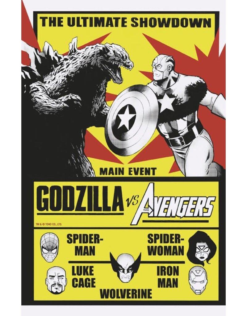 Marvel Comics Godzilla vs. Avengers #1  Lee Garbett Versus Variant
