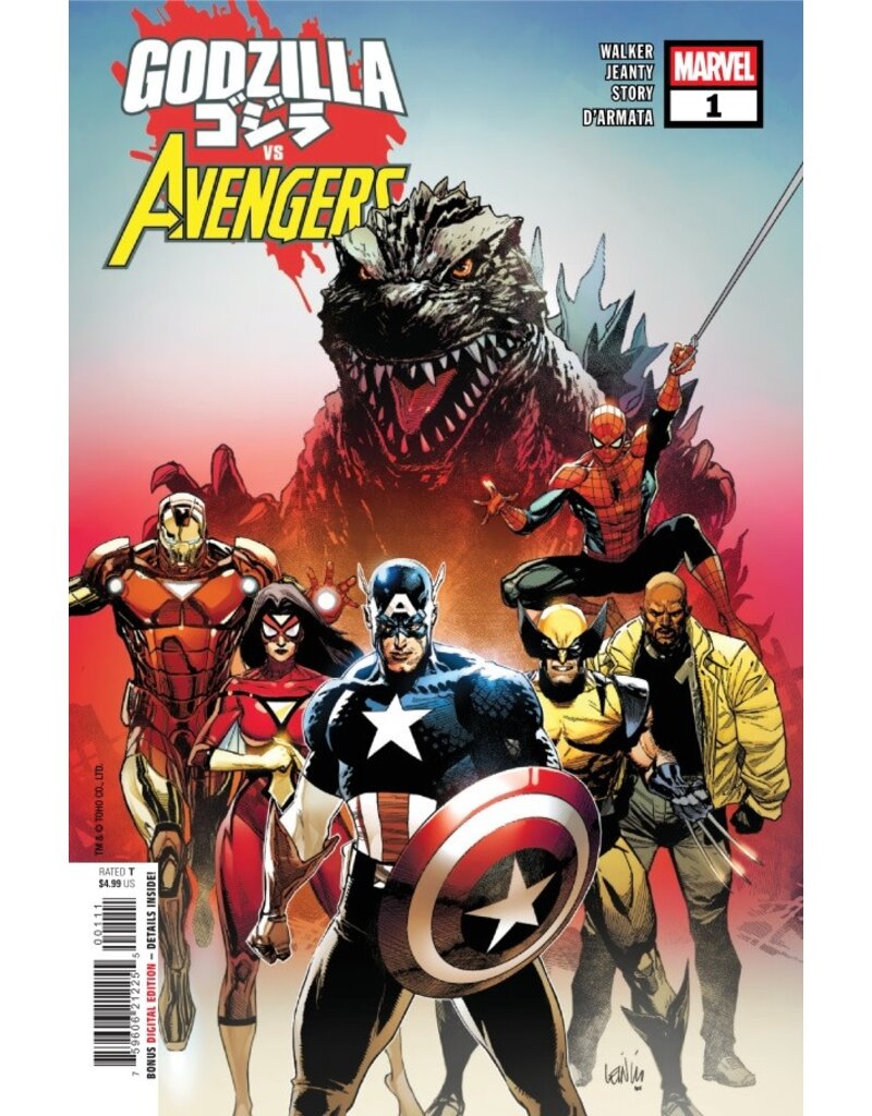 Marvel Comics Godzilla vs. Avengers #1