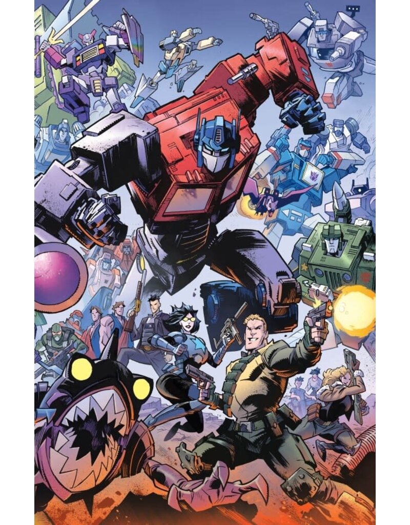 IMAGE COMICS G.I. Joe #8  Cover G Jason Howard Energon Universe Second Anniversary Connecting Virgin Variant