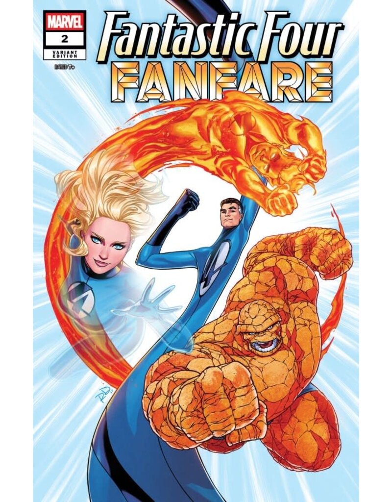 Marvel Comics Fantastic Four Fanfare #2  Russell Dauterman Variant