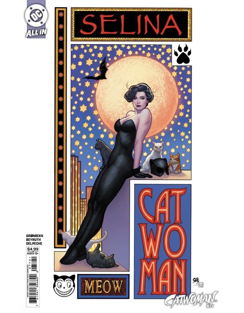 DC COMICS Catwoman #77  Cover B Frank Cho Variant