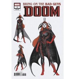Marvel Comics Bring on the Bad Guys: Doom #1  1:10 Alessandro Cappuccio Design Variant
