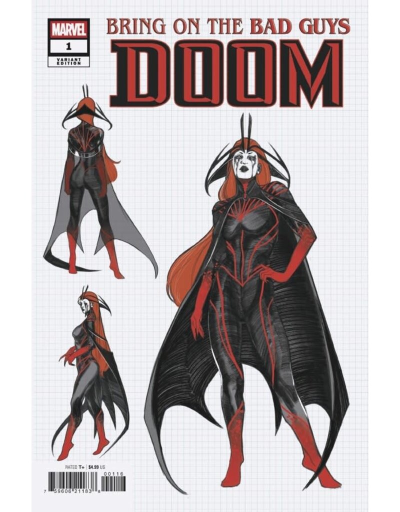 Marvel Comics Bring on the Bad Guys: Doom #1  1:10 Alessandro Cappuccio Design Variant