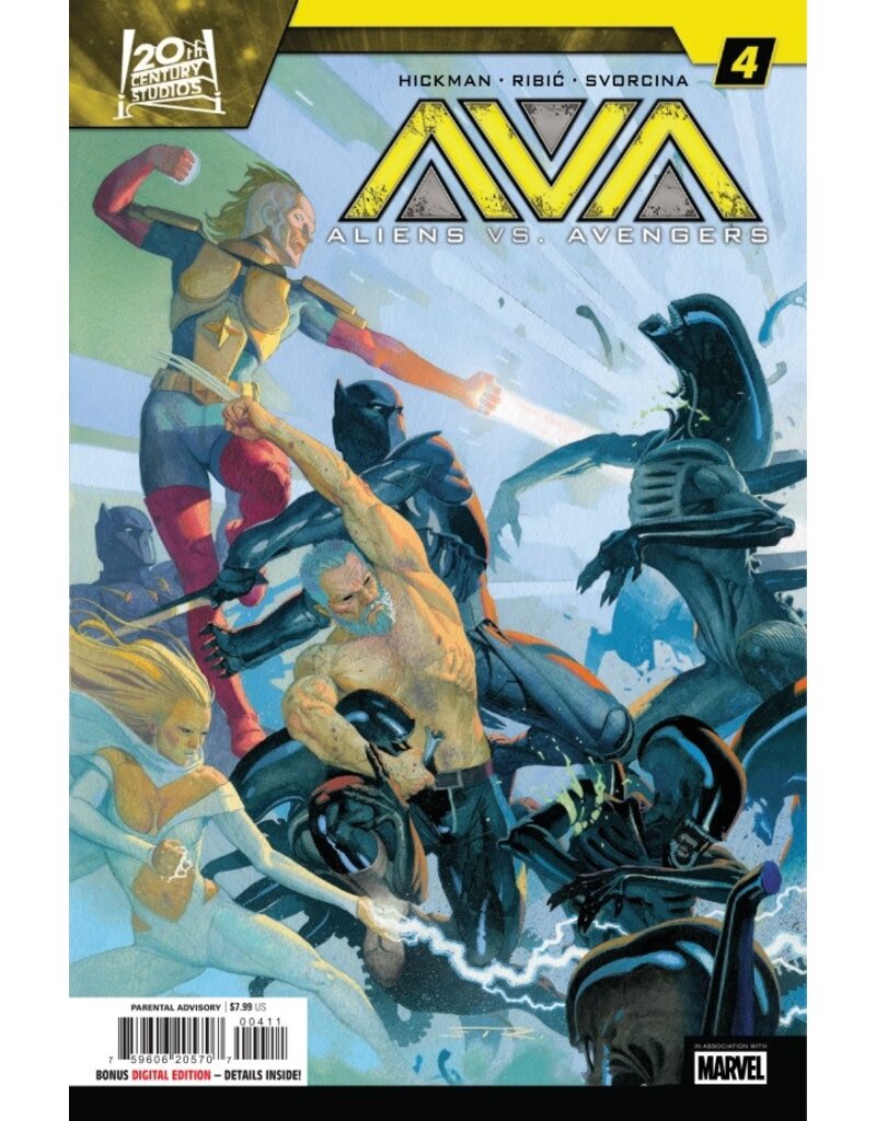 Marvel Comics Aliens vs. Avengers #4