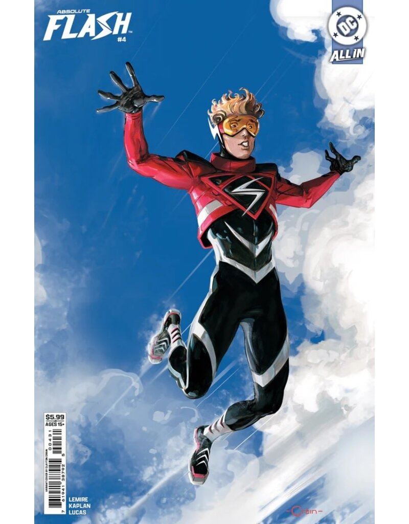 DC COMICS Absolute Flash #4  Cover C Clayton Crain Variant