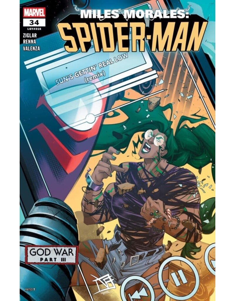 Marvel Comics Miles Morales: Spider-Man #34