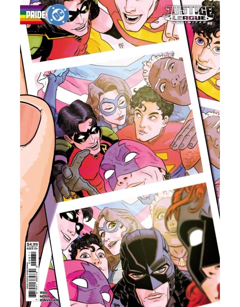 DC COMICS Justice League Unlimited #8  Cover E Hayden Sherman DC Pride Variant