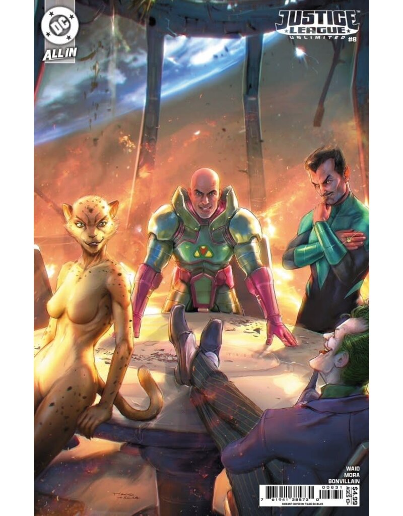 DC COMICS Justice League Unlimited #8  Cover C Tiago da Silva Variant