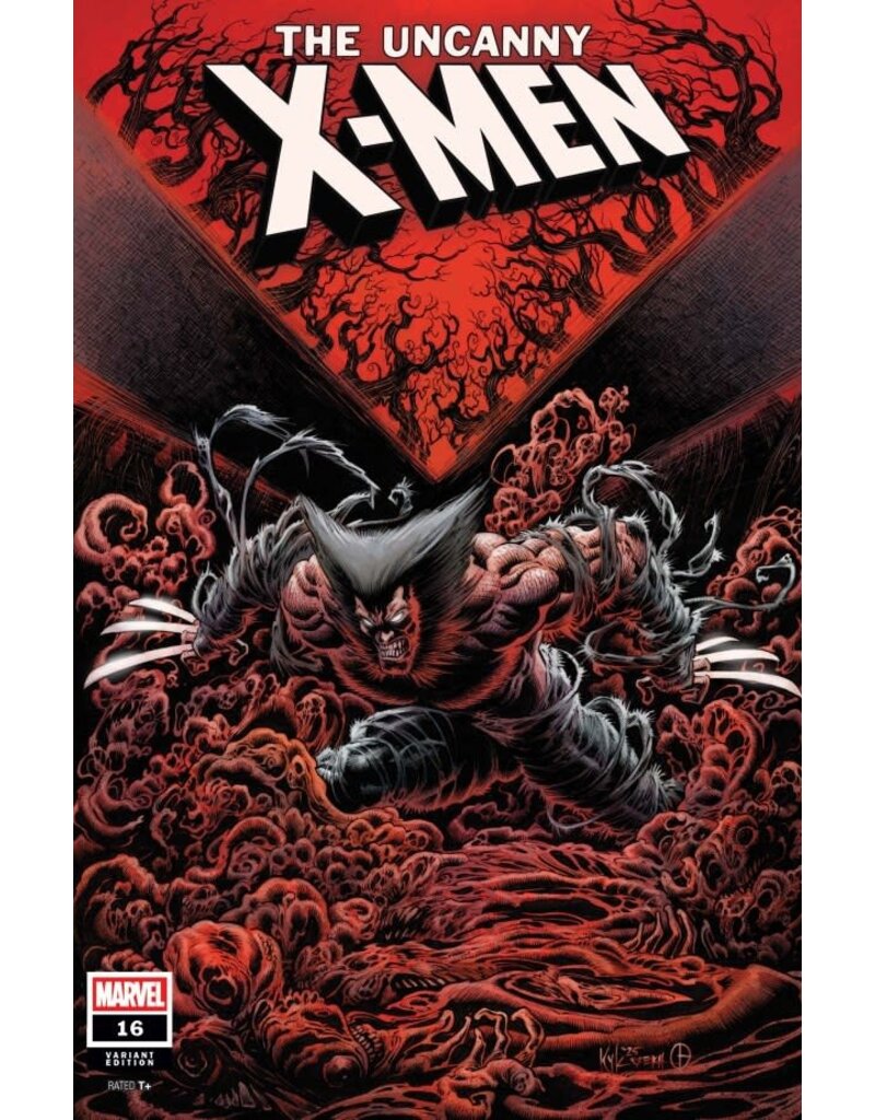 Marvel Comics Uncanny X-Men #16  1:25 Kyle Hotz Variant