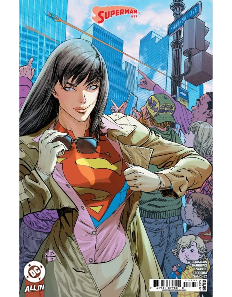 DC COMICS Superman #27  Cover C Guillem March Variant