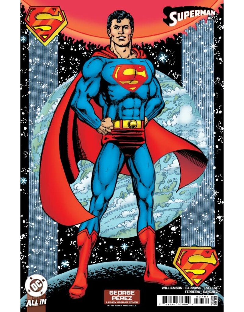 DC COMICS Superman #27  Cover F George Pérez Legacy Variant