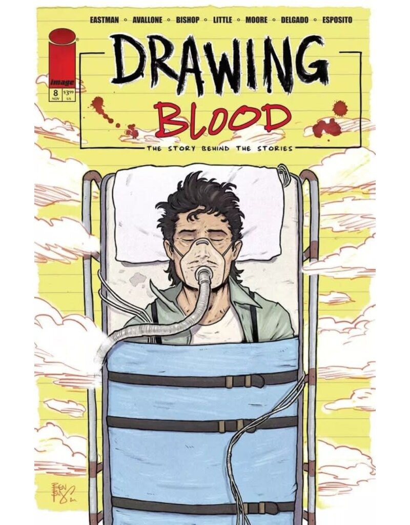IMAGE COMICS Drawing Blood #8Cover B Ben Bishop Variant