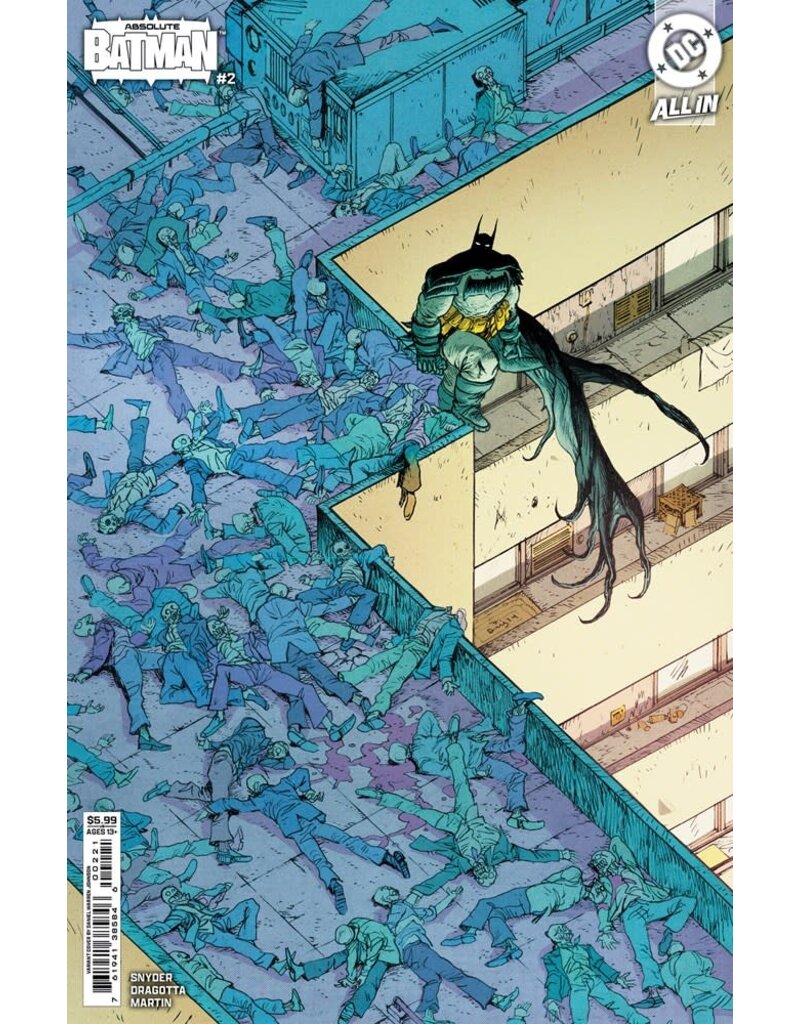 DC COMICS Absolute Batman #2 Cover B Daniel Warren Johnson Card Stock Variant