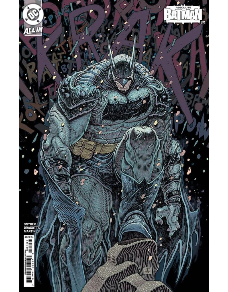 DC COMICS Absolute Batman #1 1:25 Ian Bertram Card Stock
