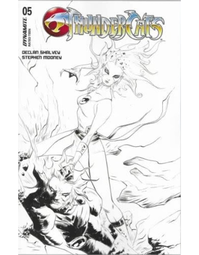 Thundercats #5 Cover R 1:20 B&W JAE LEE Art Variant