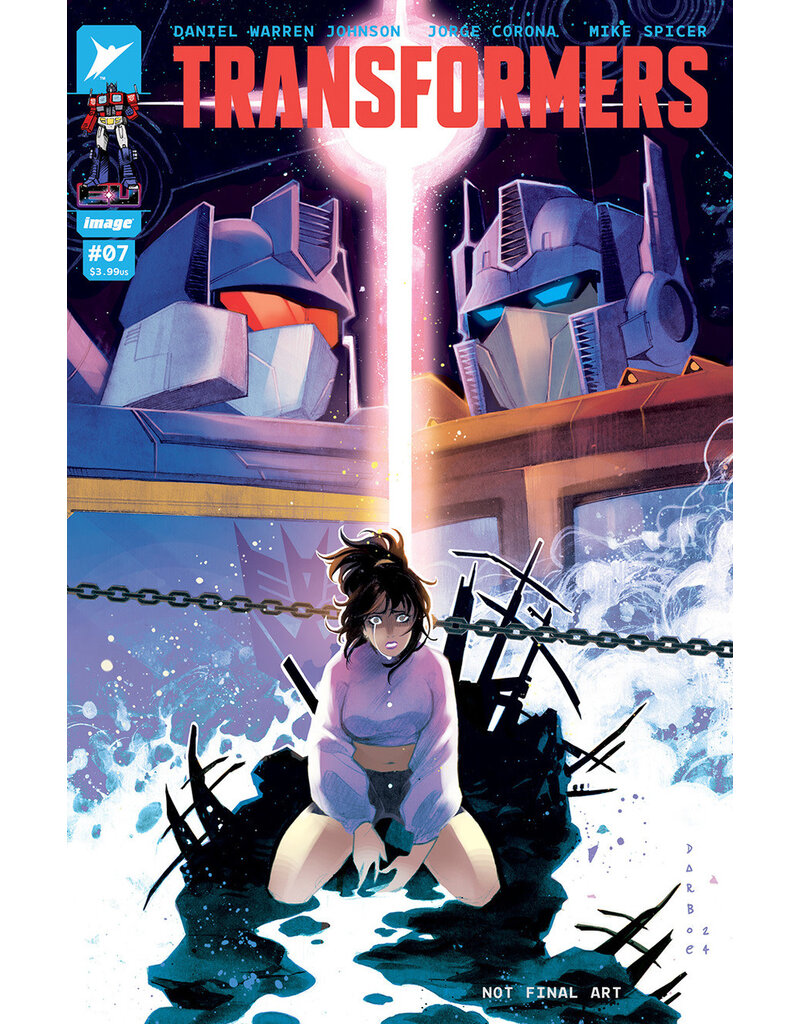 IMAGE COMICS Transformers #7 Cover C 1:10 Karen S. Darboe Connecting Variant
