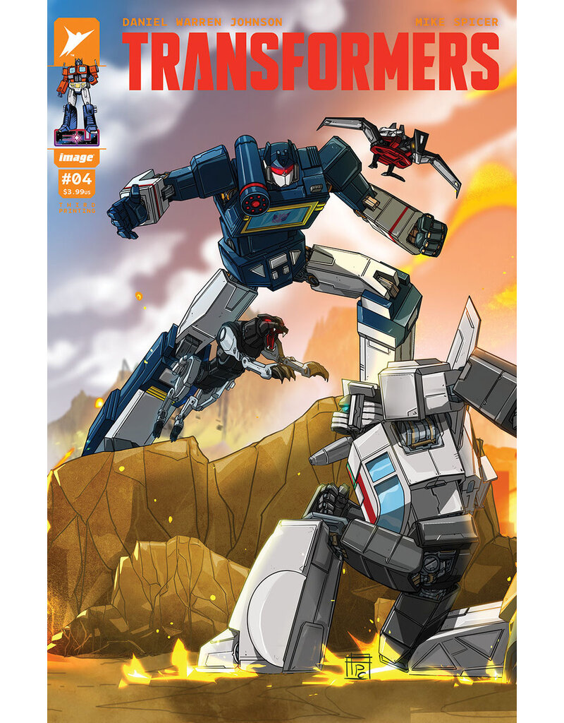 Image Transformers #4 3rd Printing Gerald Parel Connecting