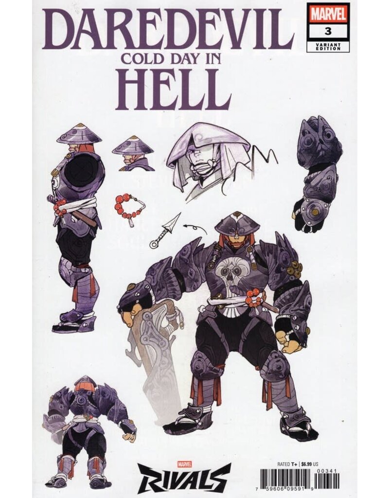 Marvel Comics DAREDEVIL COLD DAY IN HELL #3 CA Peach Momoko