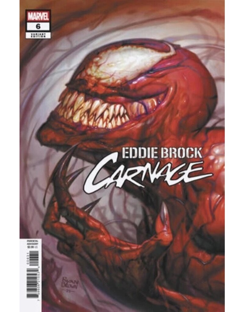 Marvel Comics Eddie Brock: Carnage #6 RYAN BROWN VAR