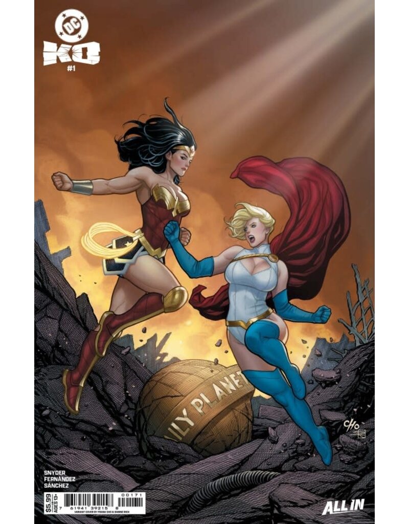 DC COMICS Dc K.O. #1 D Frank Cho Card Stock Var