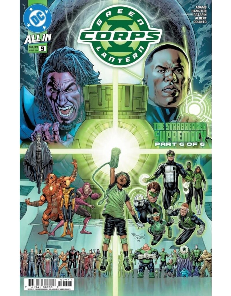 DC COMICS Green Lantern Corps #9 A Fernando Pasarin &
