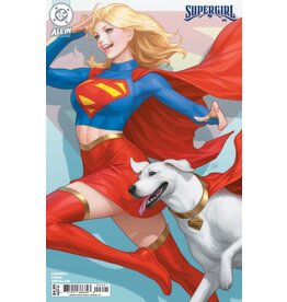 DC COMICS Supergirl #6 B Stanley Artgerm Lau Card Stoc
