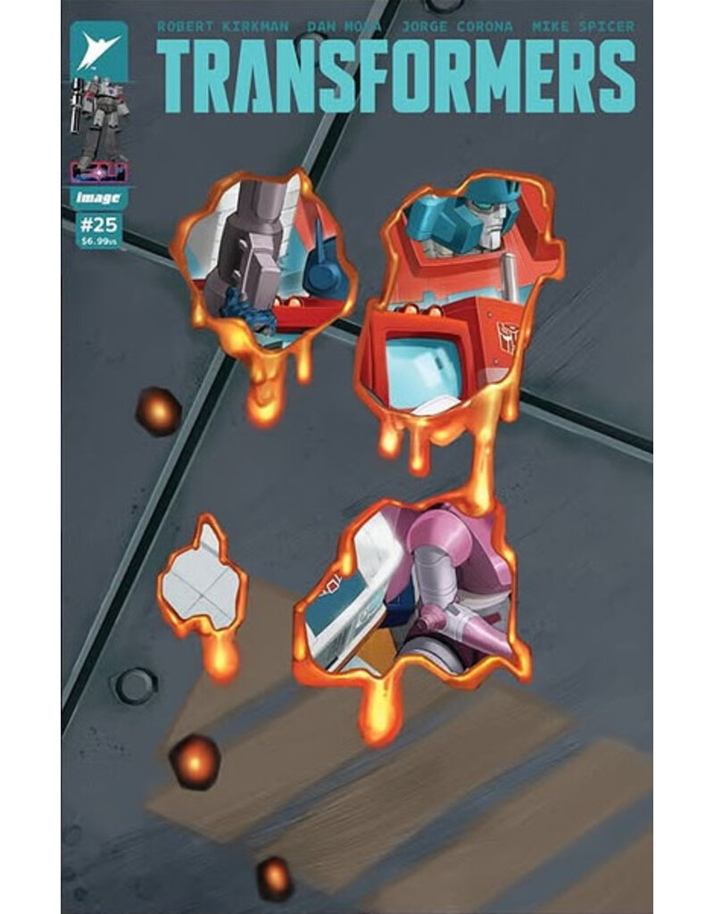 IMAGE COMICS Transformers #25 K Eric Canete Foil Die Cut