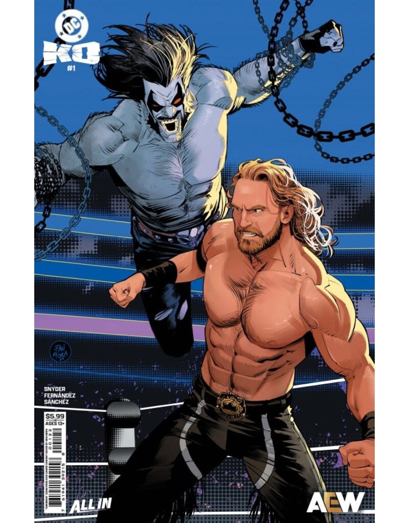 DC COMICS Dc K.O. #1 K Dan Mora Aew Cameo Card Stock V