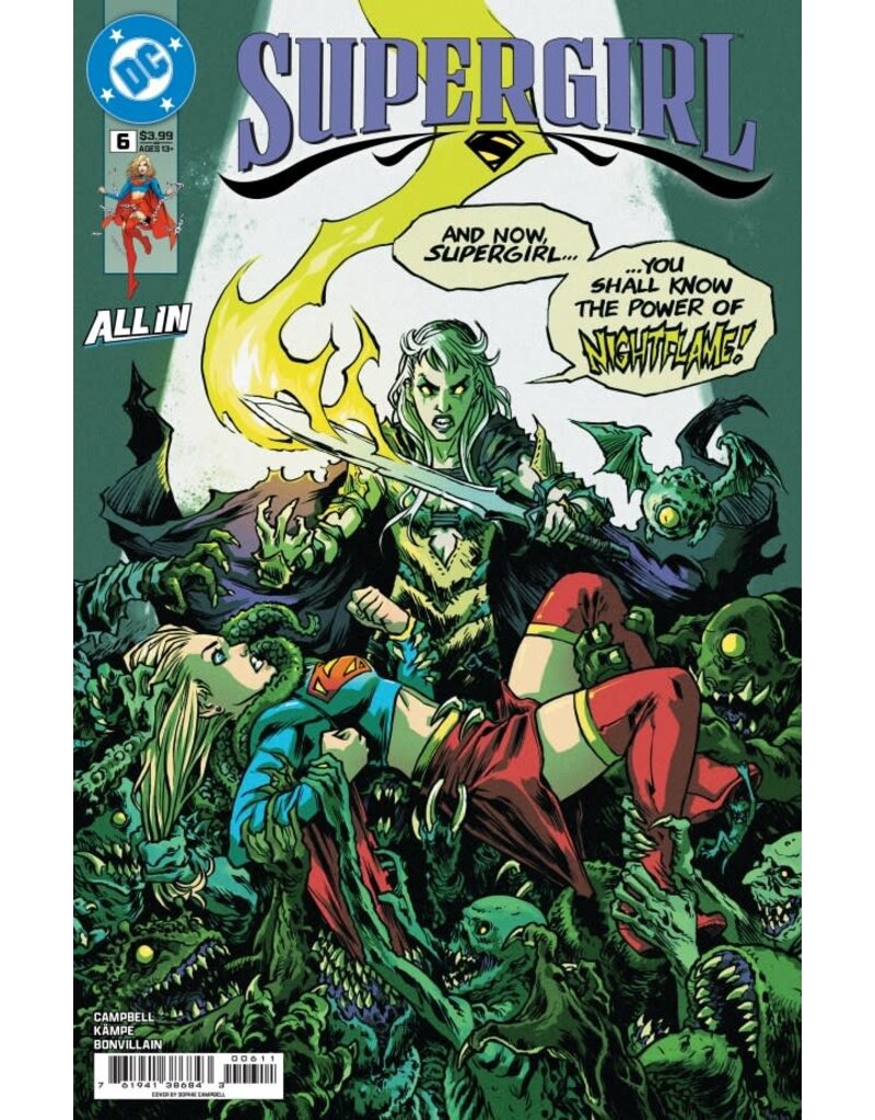 DC COMICS Supergirl #6 Cvr A Sophie Campbell