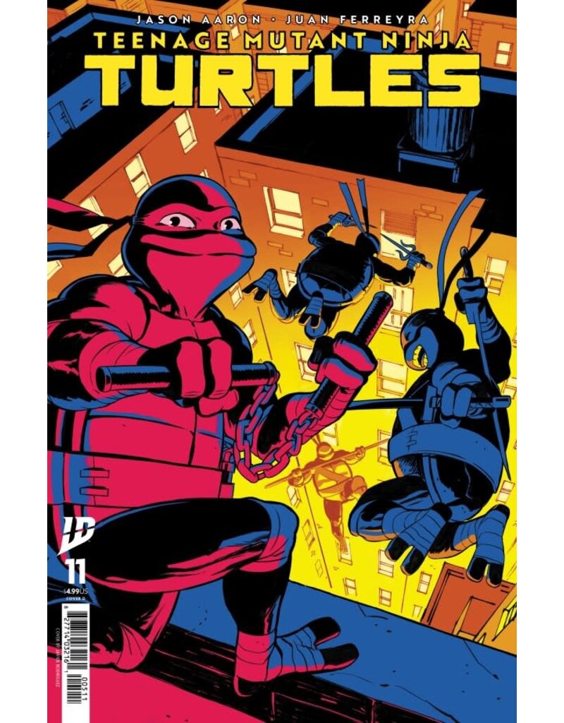 IDW Publishing Teenage Mutant Ninja Turtles 2025 #11 cvr D Javier Rodríguez Variant
