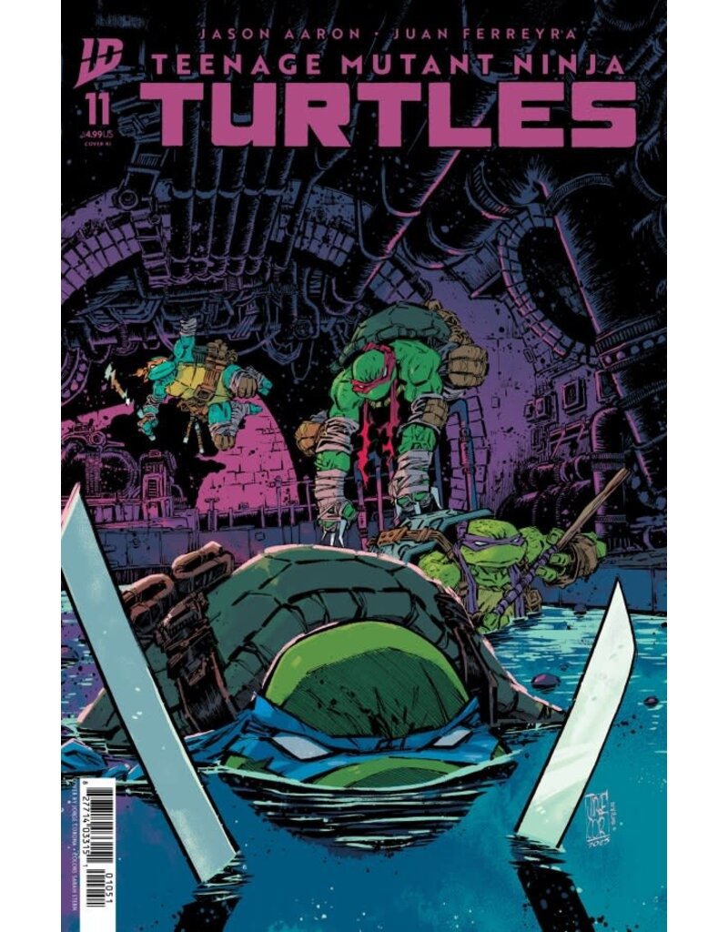 IDW Publishing Teenage Mutant Ninja Turtles 2025 #11 cvr Jorge Corona Variant 1:50
