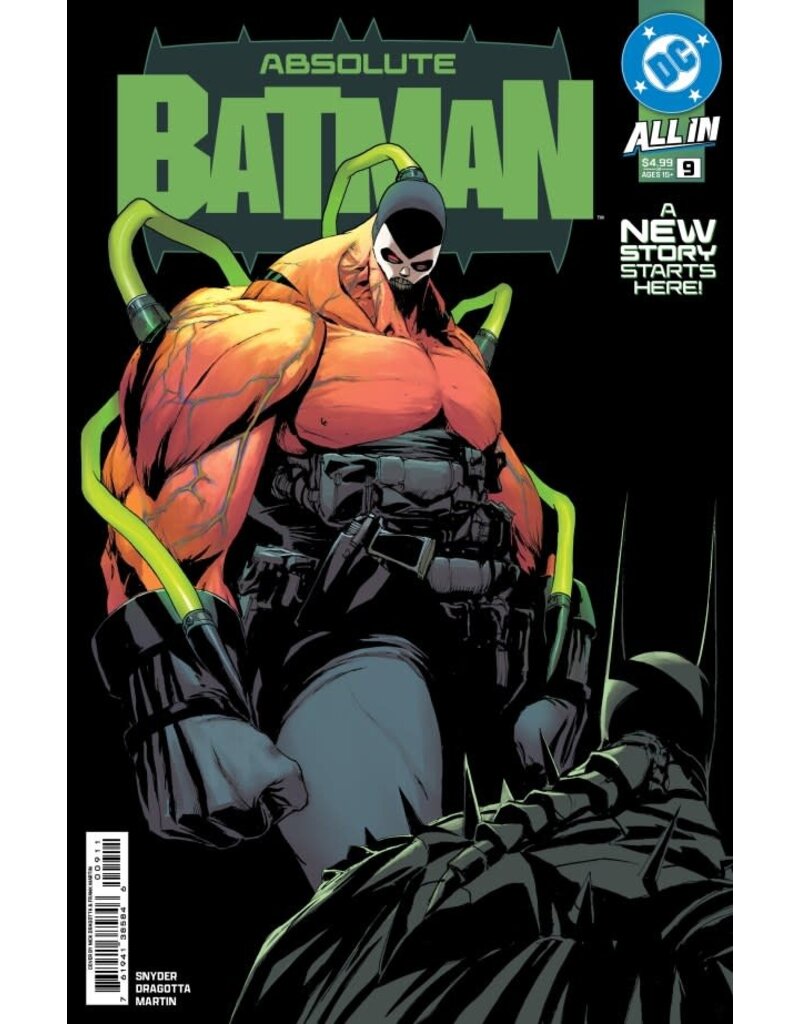 DC COMICS Absolute Batman #9, first print
