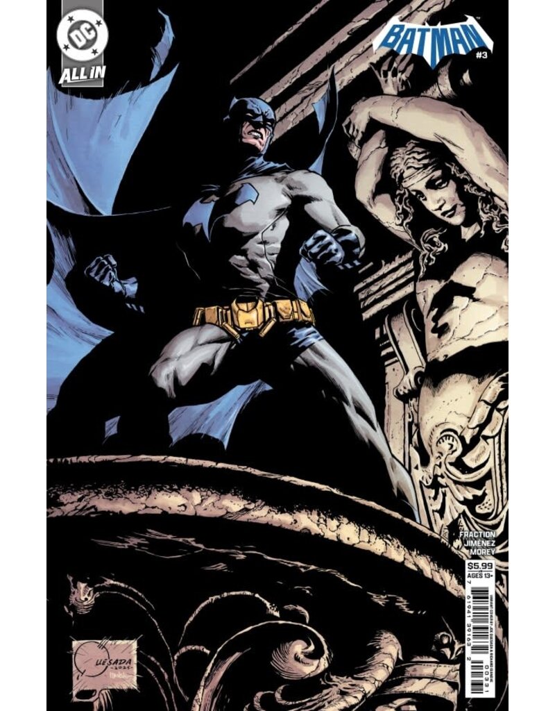 DC COMICS Batman #3 D Joe Quesada Card Stock Var