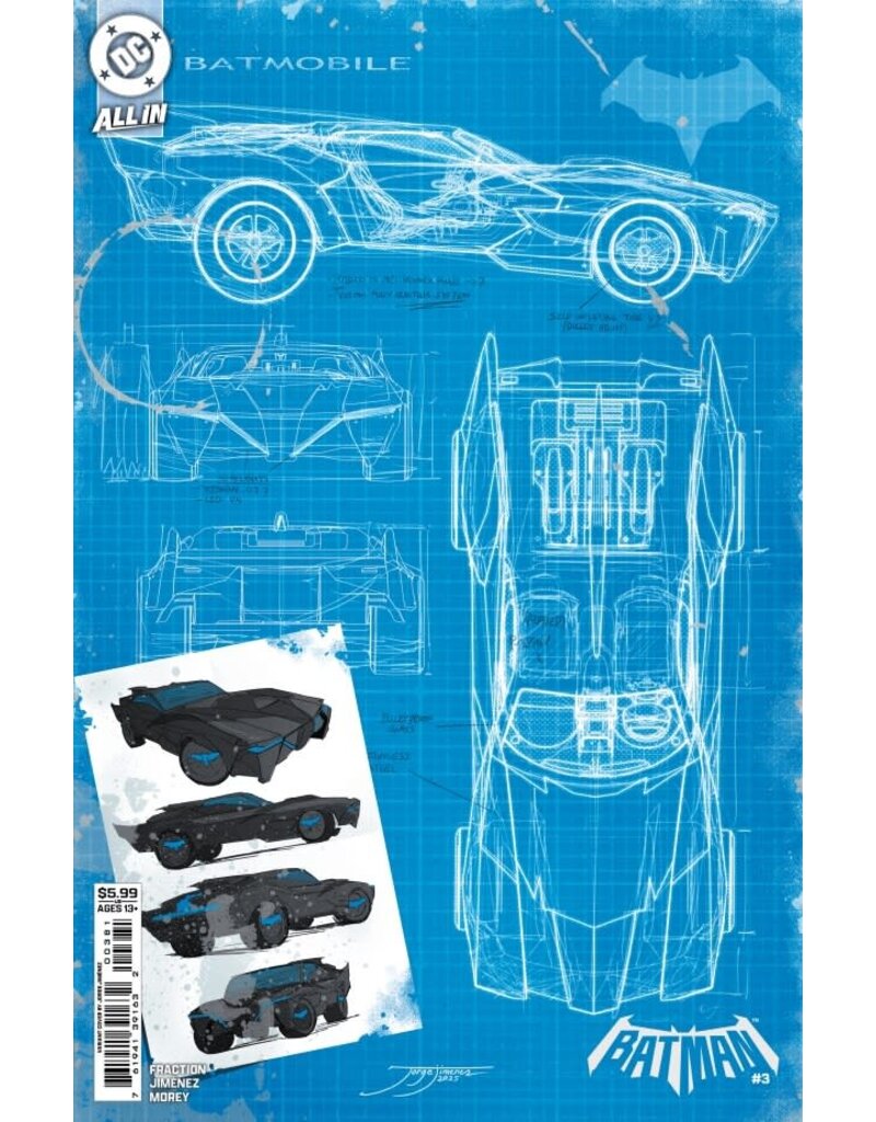 DC COMICS Batman #3 E Jorge Jimenez Bat-Gadget Card Stock Variant