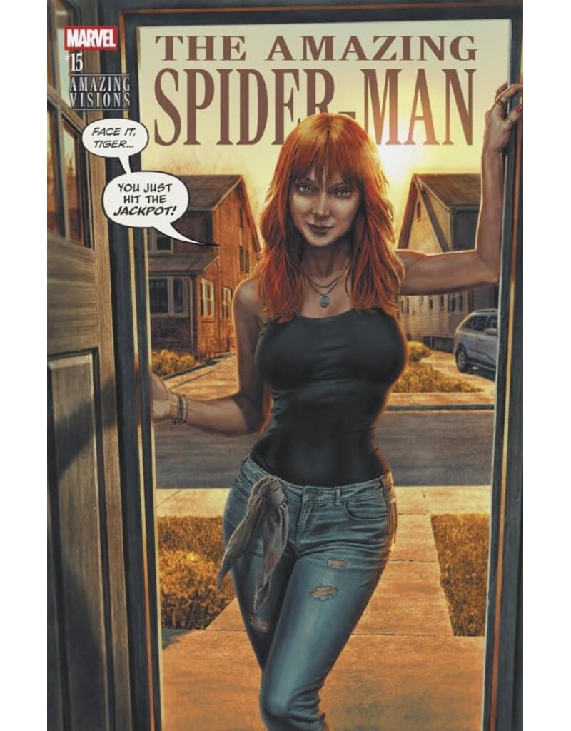 Marvel Comics Amazing Spider-Man #15 Lee Bermejo Amazing Visions variant