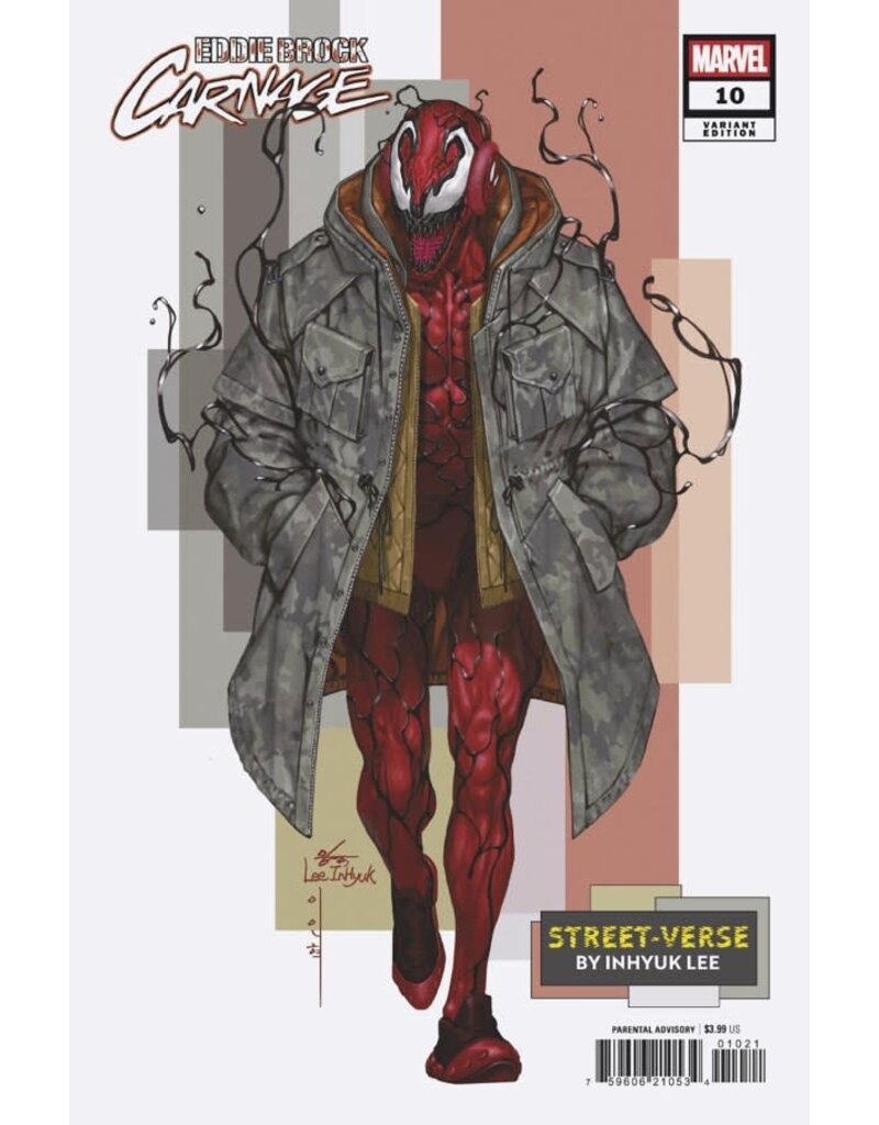 Marvel Comics Eddie Brock: Carnage #10 Inhyuk Lee Street-Verse Variant