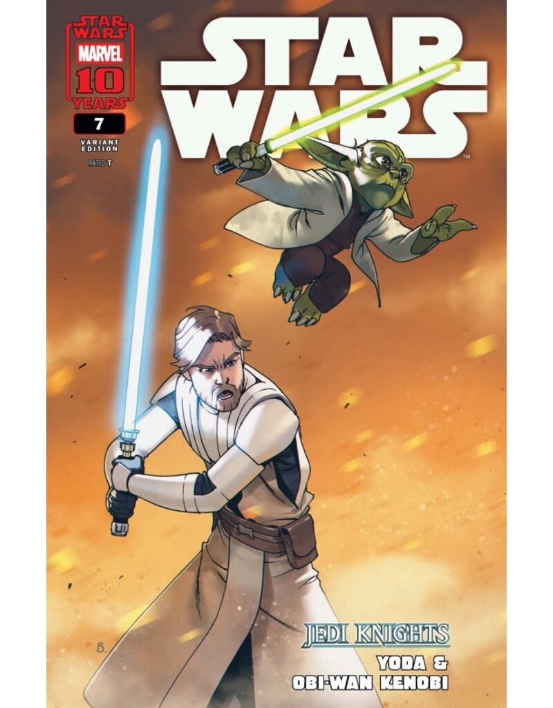 Marvel Comics Star Wars #7 Bengal Yoda & Obi-Wan Jedi Knig