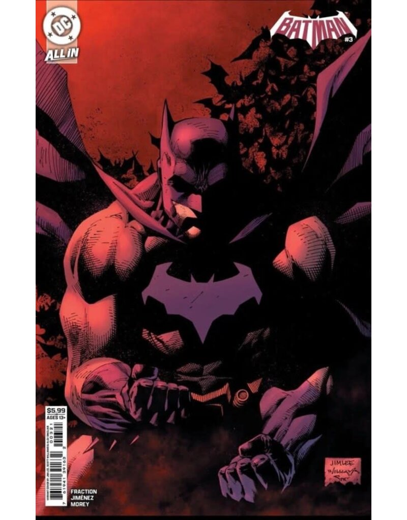 DC COMICS Batman #3 B Jim Lee Card Stock Var