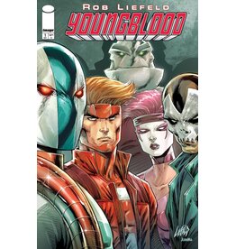 IMAGE COMICS Youngblood #1 A Rob Liefeld Polybagged & Collectable Card