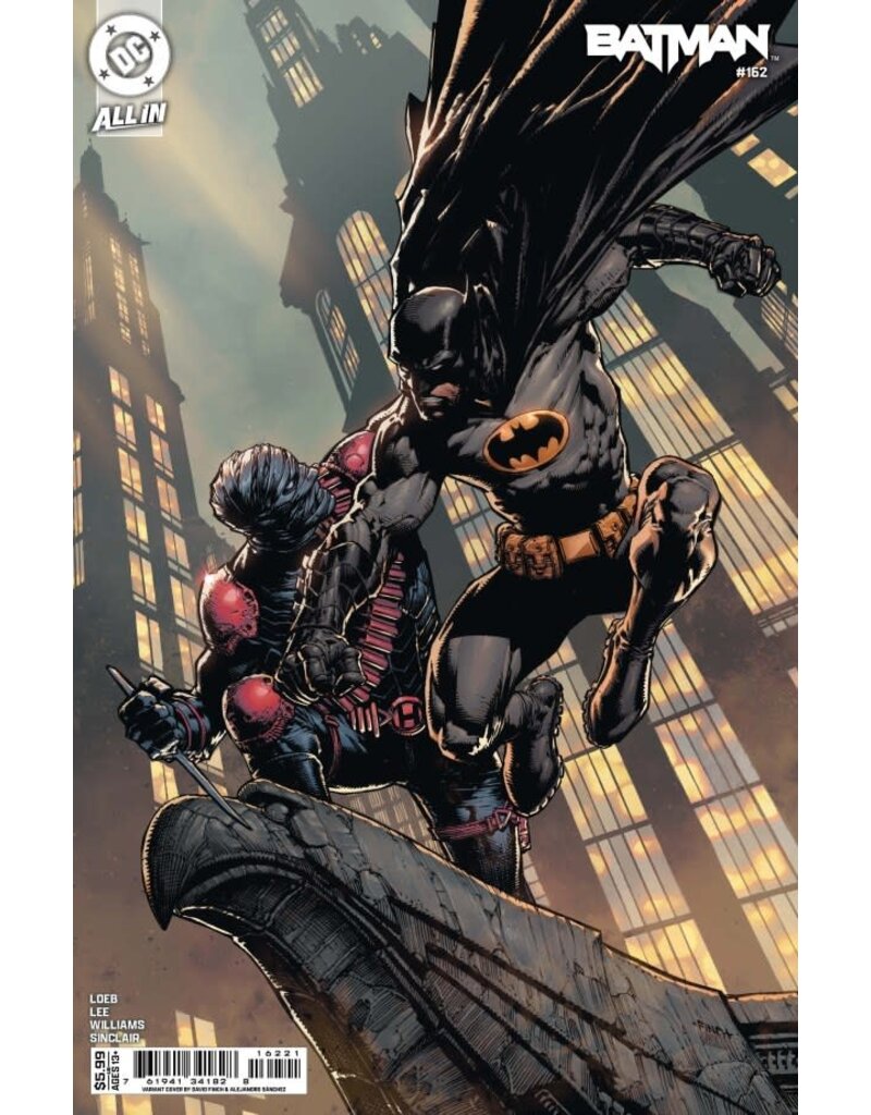 DC COMICS Batman #162 B David Finch Card Stock Variant