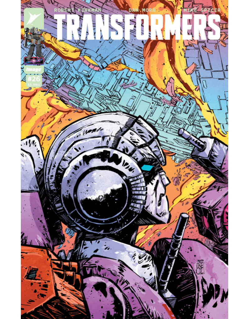 IMAGE COMICS Transformers #26 C Jorge Corona Connecting Variant